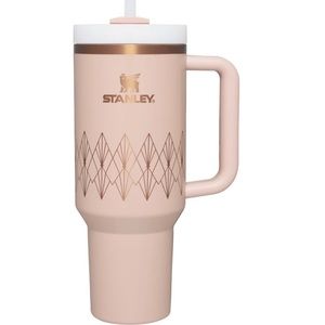 New in box - STANLEY DECO BLUSH GLOSS QUENCHER H2.0 FLOWSTATE TUMBLER | 40 OZ